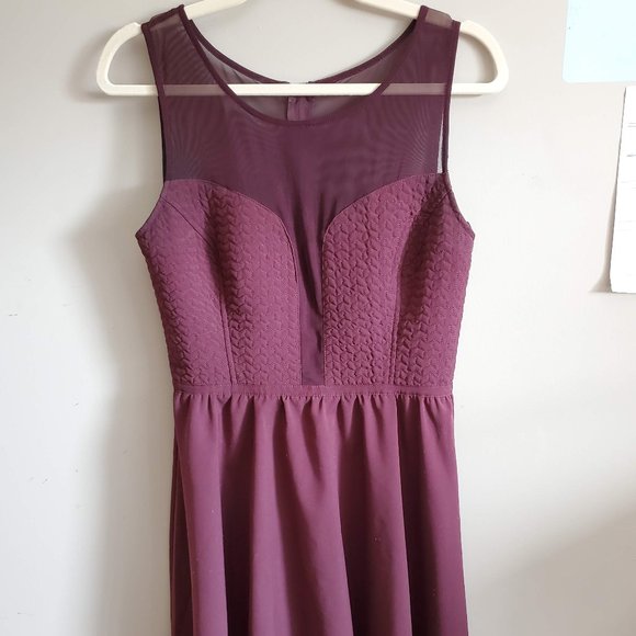 Maroon Dress - Picture 3 of 5